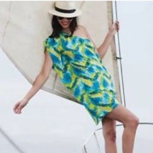 Trina Turk one shoulder blouse